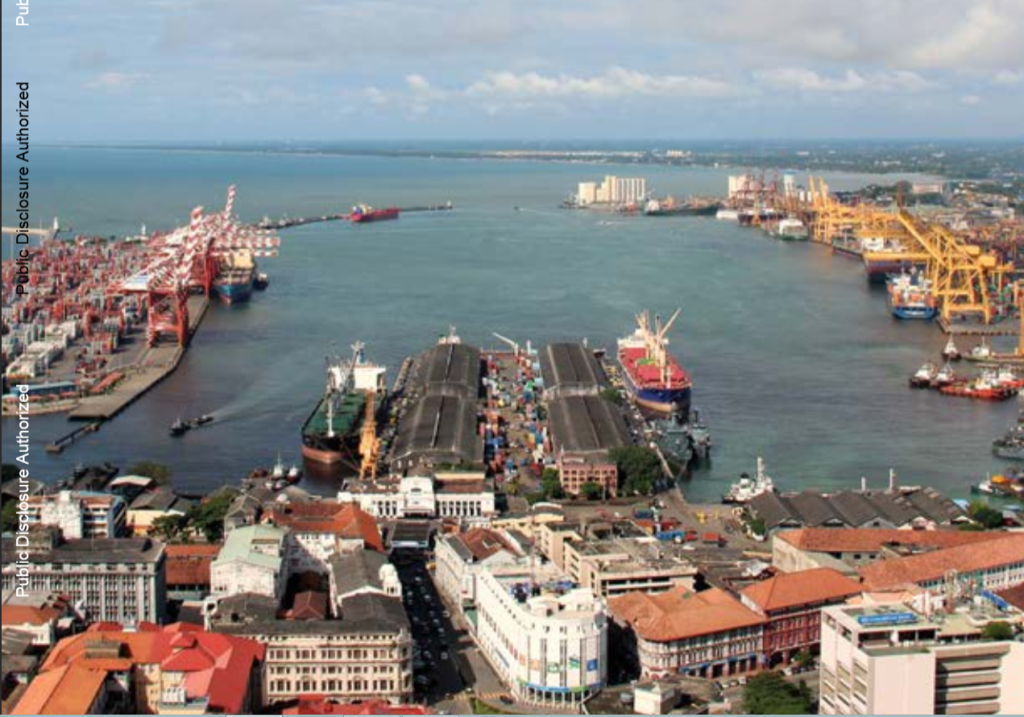 Colombo harbour 
