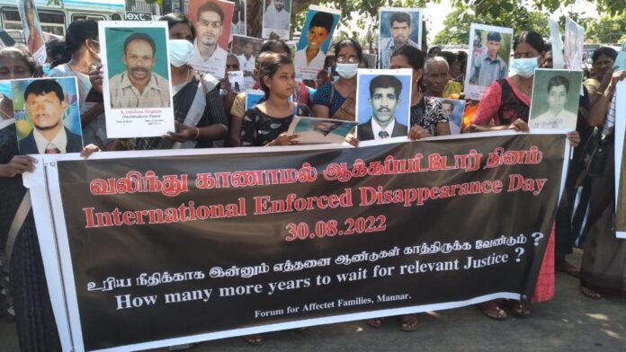 International Day Of Enforced Disappeared Persons Call To Ensure Truth