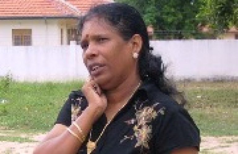 Imelda Sugumar removed from Jaffna