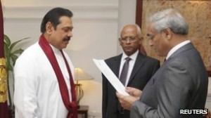 Chief Justice Mohan Peiris been sworn in on 15 January