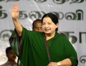 A file photo of Tamil Nadu Chief Minister Jayalalithaa.