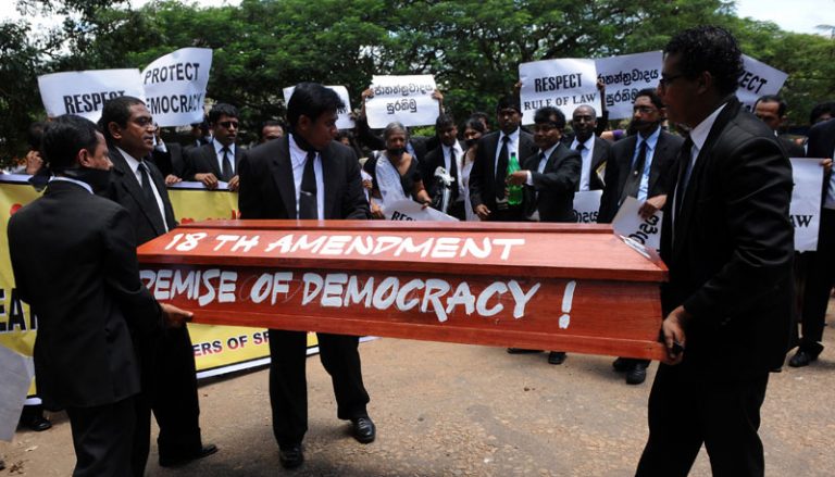 SRI LANKA: A short report on the features of the increasing authoritarianism