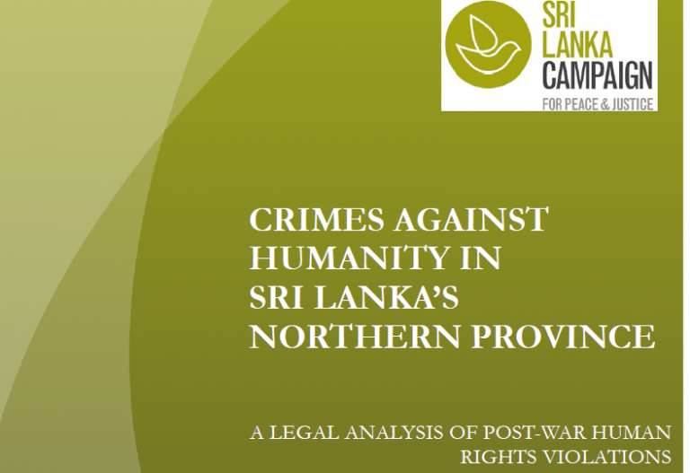 A new report documents  incidents of  rape, torture, arbitrary arrest and murder in Northrern  Sri Lanka