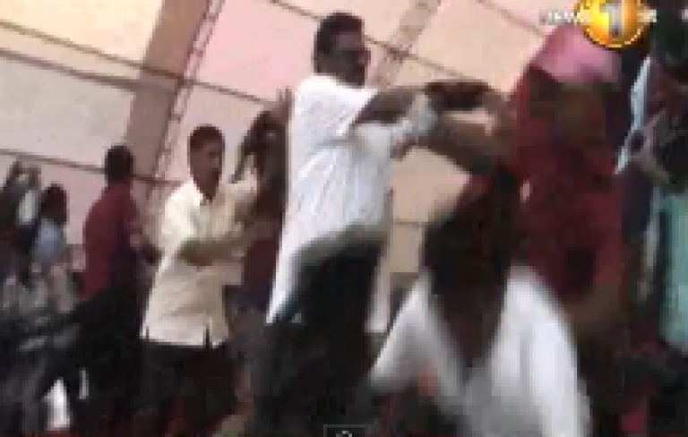 Sri Lanka:  Media organisations condemn Arumugam Thondaman’s manhandling of journalist
