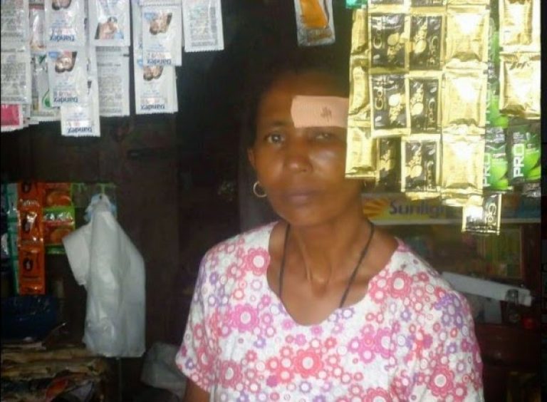 Fathima Thahir,the Family Owned Provision Store in Battaramulla and a Rock Flung in the Dark.