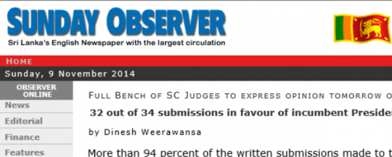 Supreme Court Opinion on 3rd Term Leaked to State Media
