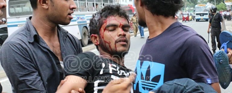 Sampanthan Blasts Police Over Attack on Students