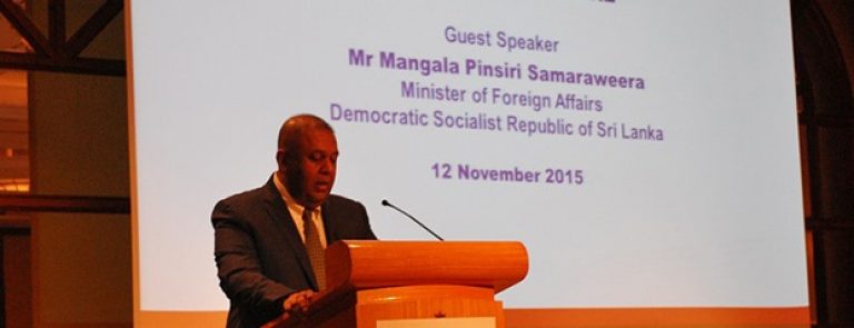 Mangala Samaraweera Sets Out Immediate Reform Agenda of the Government