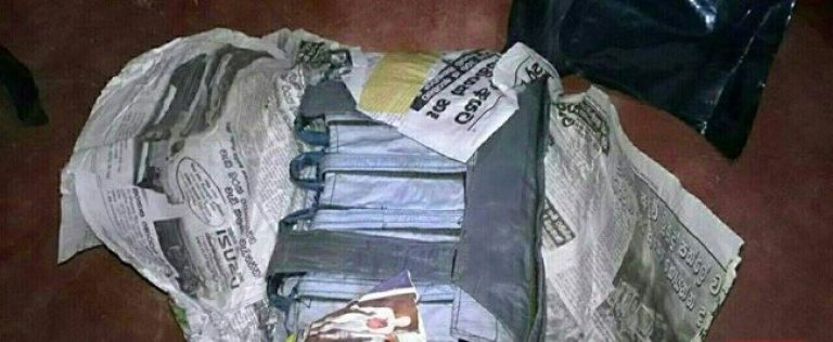 The Stroy of Suicide Jacket Found in Jaffna Wrapped in Sinhala Newspapers of 2006