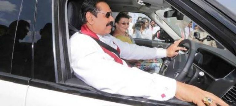How Rajapaksa Played Santa Claus With State Funds Providing Luxury Vehicles