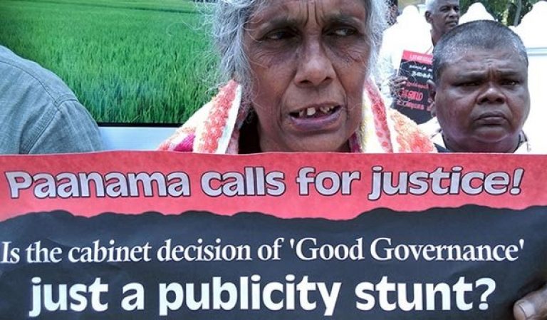 Panama People Refuse to Leave  Military Occupied Their Land