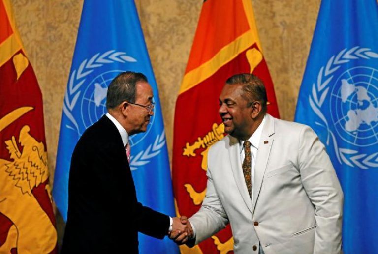 U.N. Chief Urges Sri Lanka To Redress Wrongs Of War