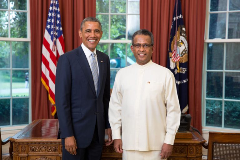 Sri Lanka Amb to USA contradicts President Sirisena re UNHRC resolution 30/1