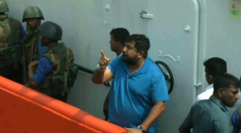 Sri Lanka’s Navy chief in hot water after assaulting journalist