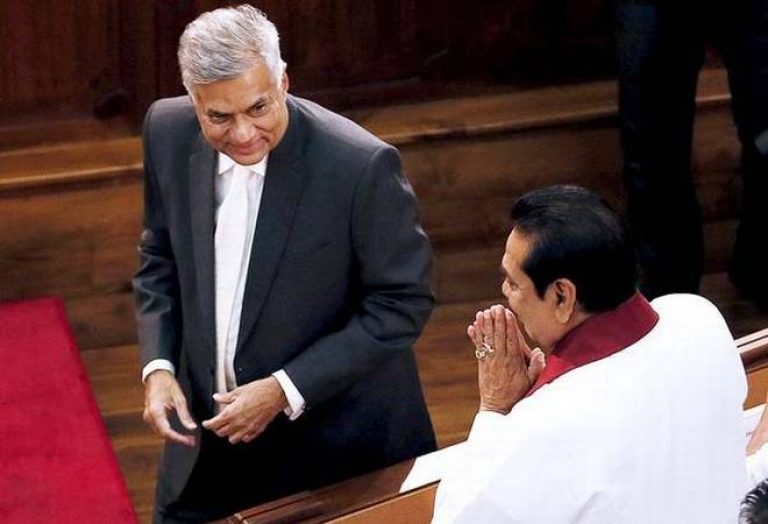 Sri Lanka:  Ranil, Sampanthan reach out to Mahinda
