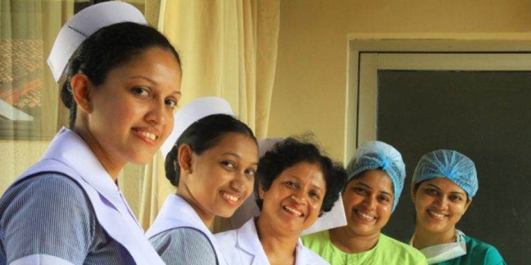 64% of professionals are women in Sri Lanka