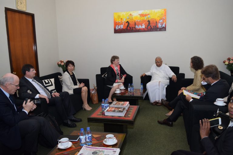 UNHRC resolution: Very little has been achieved by Sri Lanka, Sampanthan tells France