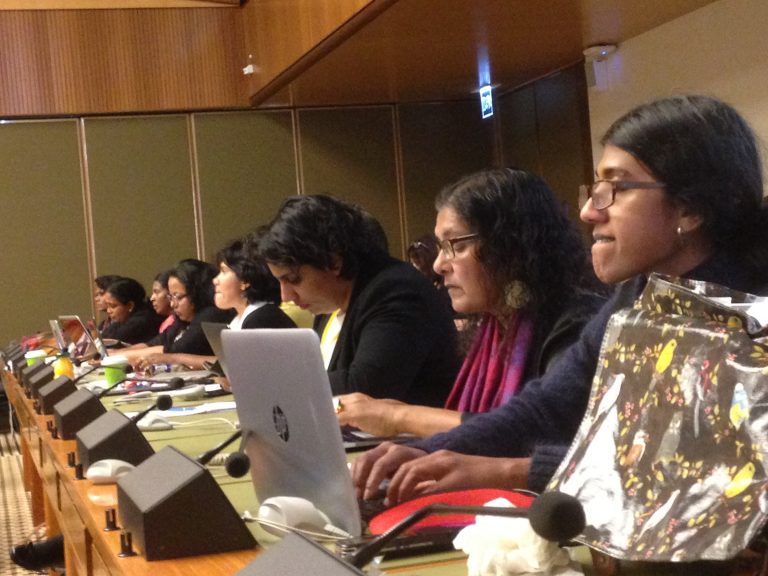 CEADW 66: WAN raises Issues related to women’s access to justice in N & E of Sri Lanka