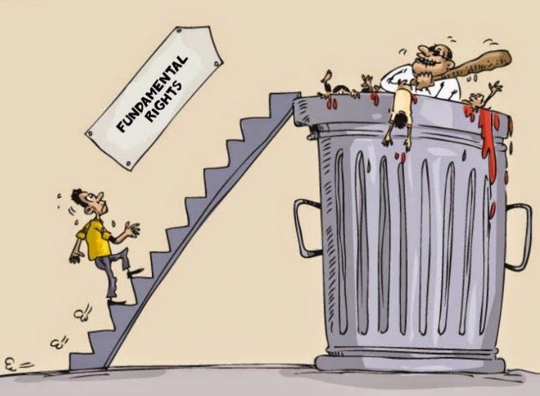 Sri Lanka continue to slips  down on the World Rule of Law Index