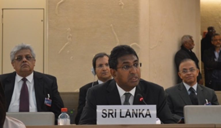 No country’s HR record is perfect. It is always work-in-progress- Sri Lanka’s Deputy FM