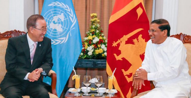 HRC 34 resolution 34/L1 shows the Sirisena administration’s positive engagement with the IC – US