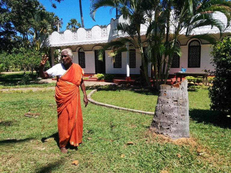 Sellamma returns home after Army occupation to find her house in pitiful state
