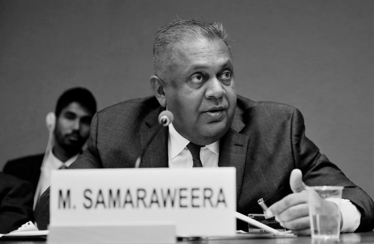 Will Sri Lankan Foreign Minister Samaraweera get axed in cabinet reshuffle?