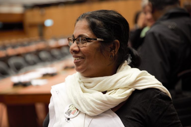 STANDING TALL: Sandhya, Lanka’s First Lady of courage