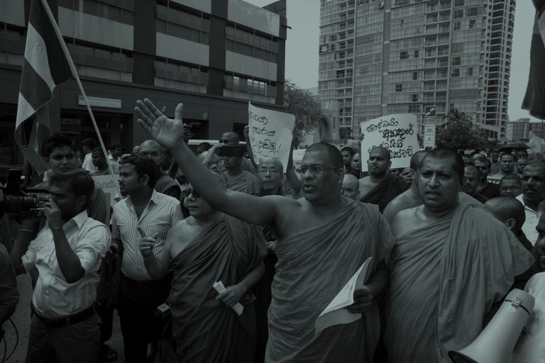It is president Sirisena who is behind  Gnanasara antics says  the editor of Gota’s War