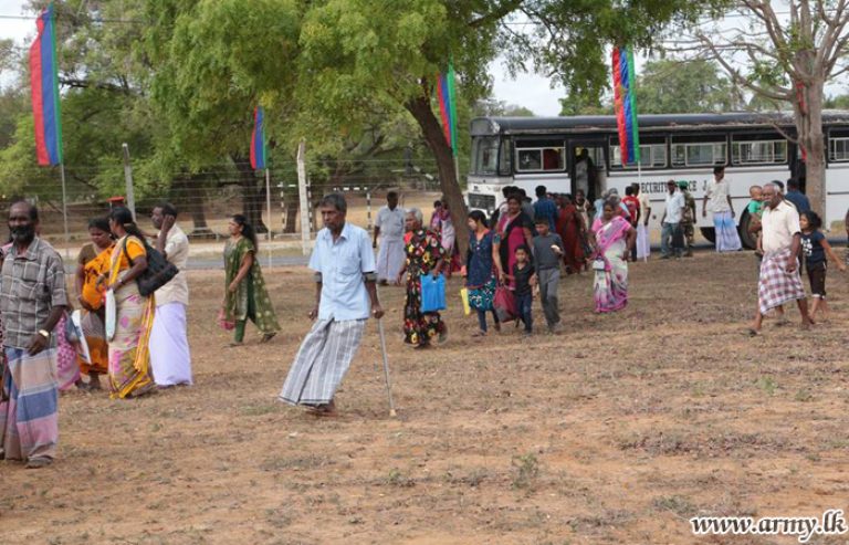 Jaffna Security Forces release 54 more acres in Myladi; 187 families to return to their lands