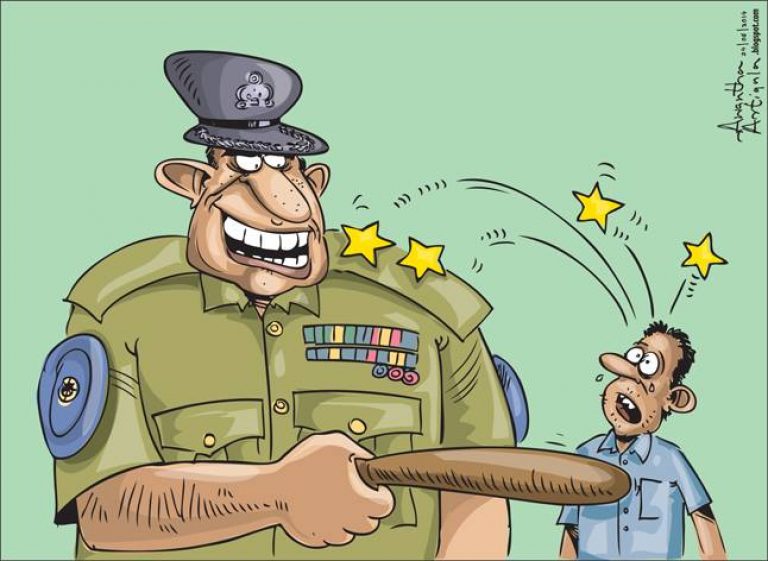 Sri Lanka: Barbaric behaviour [of the IGP] cannot be dismissed as ‘not quite torture’