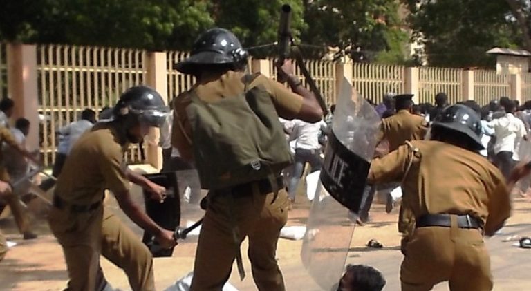 How police is covering up police brutality in Sri Lanka