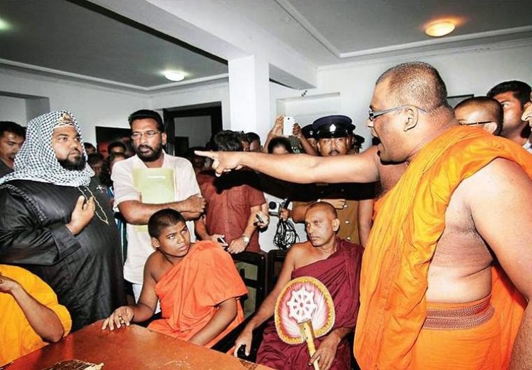 BBS head Gnanasara goes scot-free! Sri Lanka Govt withdraws hate speech charges!