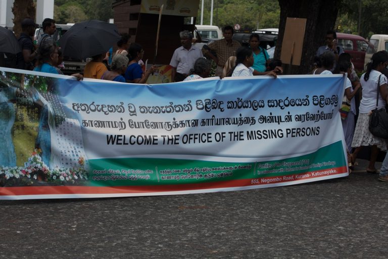Sri Lanka: Office of Missing Persons to be operational from 15th this month.