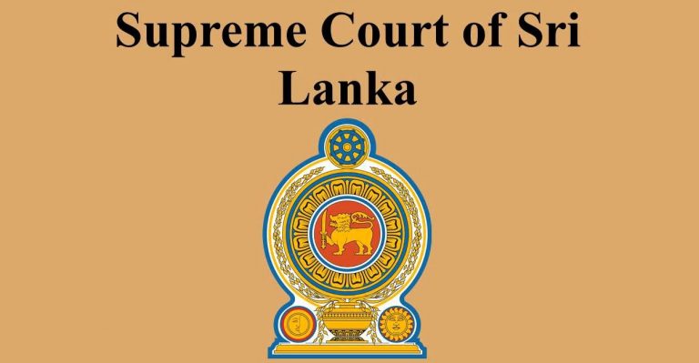 Full text of the SC determination of  the draft 20th Amendment to the constitution of Sri Lanka
