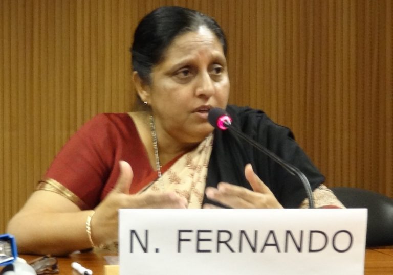 Promises made to IC  must be absorbed into the UPR to prevent them from running on parallel tracks – Nimalka Fernando