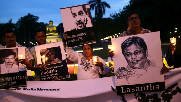 Sri Lanka journalists remember killed, abducted colleagues