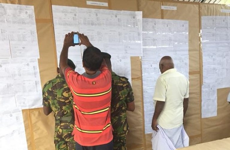 Sri Lanka Army Chief wants data on candidates contesting polls