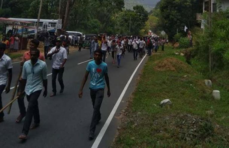 Tamil civil society strongly condemns the violence unleashed against the Muslim people in Sri Lanka.