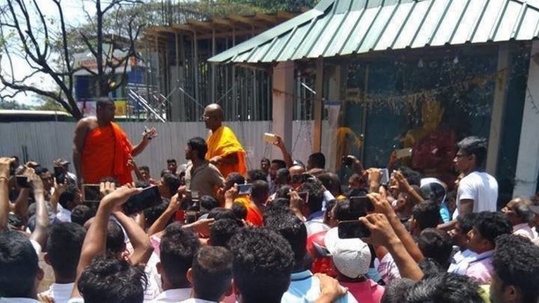 Police, politicians accused of joining Sri Lanka’s anti-Muslim riots