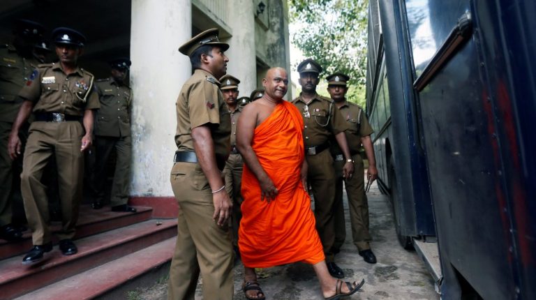CCTV shows Sri Lankan police aid anti-Muslim riots
