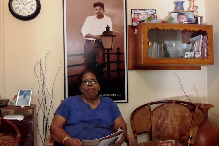 Mother seeks justice for slain Sri Lankan journalist