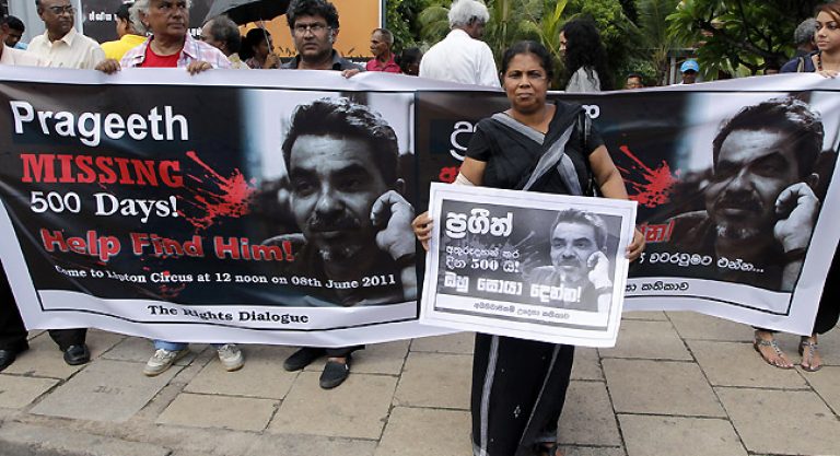 Sandaya Ekneligoda  gets  death threats