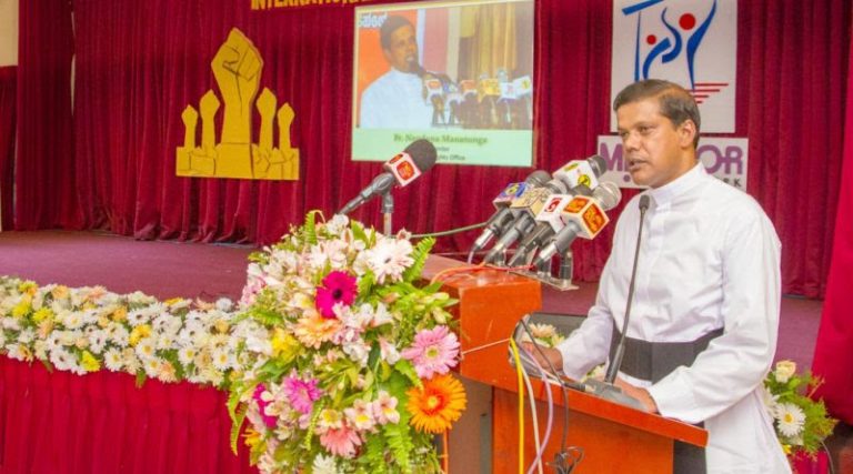 Defender of Justice, Fr. Nandana Manatunga Wins Prestigious 2018 Gwangju Human Rights Award