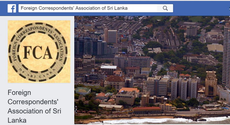 FCA, Sri Lanka expresses its concerns on campaign of intimidation directed against foreign journalists