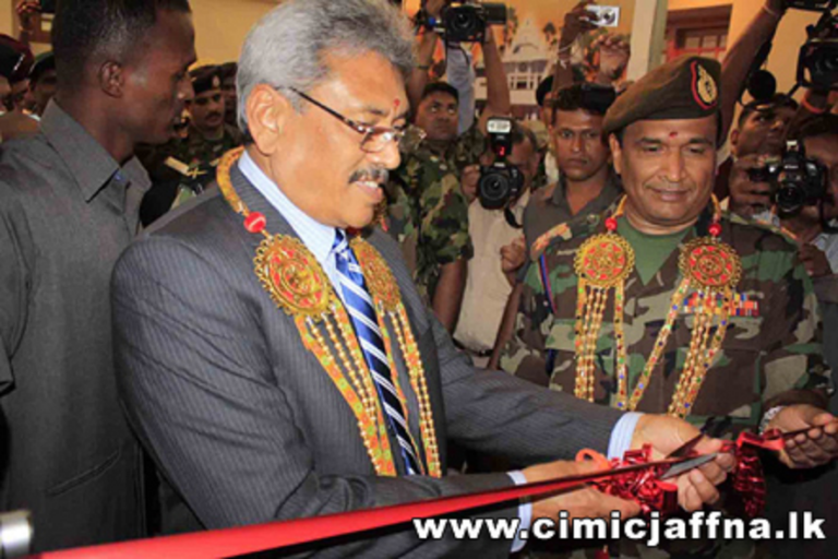 A staunch Mahinda Rajapaksa loyalist speaks of Gotabaya’s alugosuwa of Jaffna