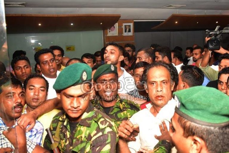 Sri Lanka: SLPP loyalists forcibly take over state media institutions