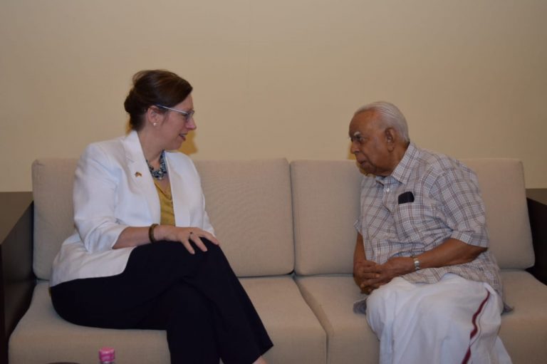USA is committed to the implementation of UNHRC resolution on Sri Lanka, Ambassador  tells Sampanthan