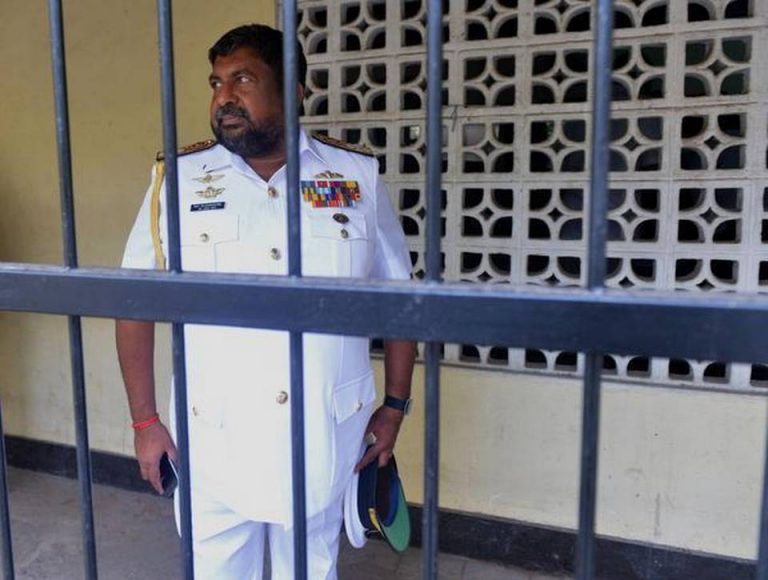 Sri Lanka’s top military officer Ravindra Wijegunaratne detained