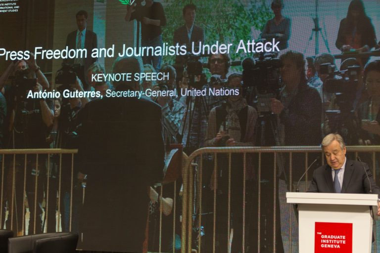 Nor can any society be fair without journalists who investigate wrongdoing and speak truth to power. – António Guterres